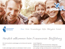 Tablet Screenshot of frauenverein-steffisburg.ch
